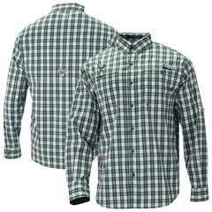 Milwaukee Bucks Super Tamiami Omni-Shade Long Sleeve Button-Down Shirt Green - NBA
