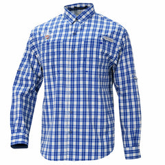 Oklahoma City Thunder Super Tamiami Omni-Shade Long Sleeve Button-Down Shirt Blue - NBA