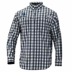 Memphis Grizzlies Super Tamiami Omni-Shade Long Sleeve Button-Down Shirt Navy - NBA