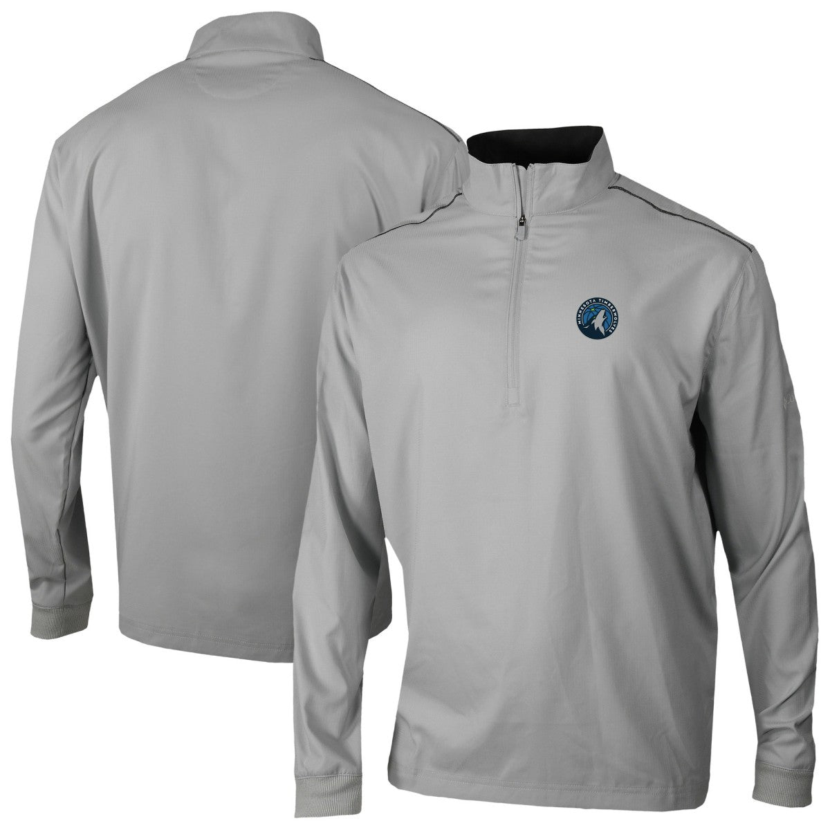 Minnesota Timberwolves Omni-Wick Bogey's Paradise Quarter-Zip Top Gray - NBA