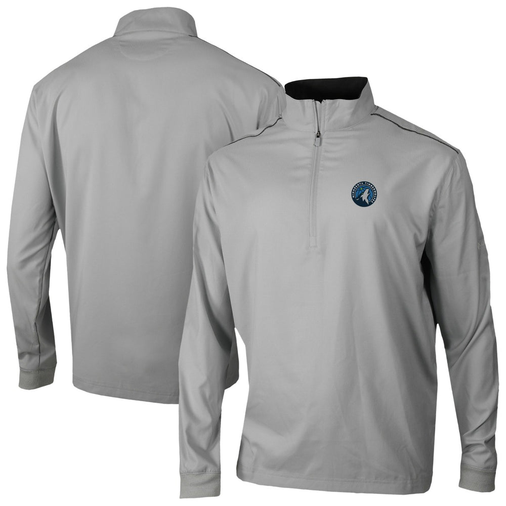 Minnesota Timberwolves Omni-Wick Bogey's Paradise Quarter-Zip Top Gray - NBA