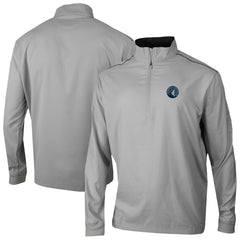 Minnesota Timberwolves Omni-Wick Bogey's Paradise Quarter-Zip Top Gray - NBA