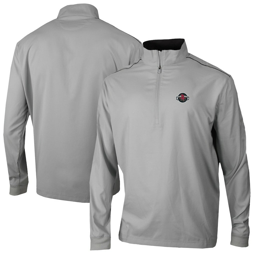 Houston Rockets Omni-Wick Bogey's Paradise Quarter-Zip Top Gray - NBA