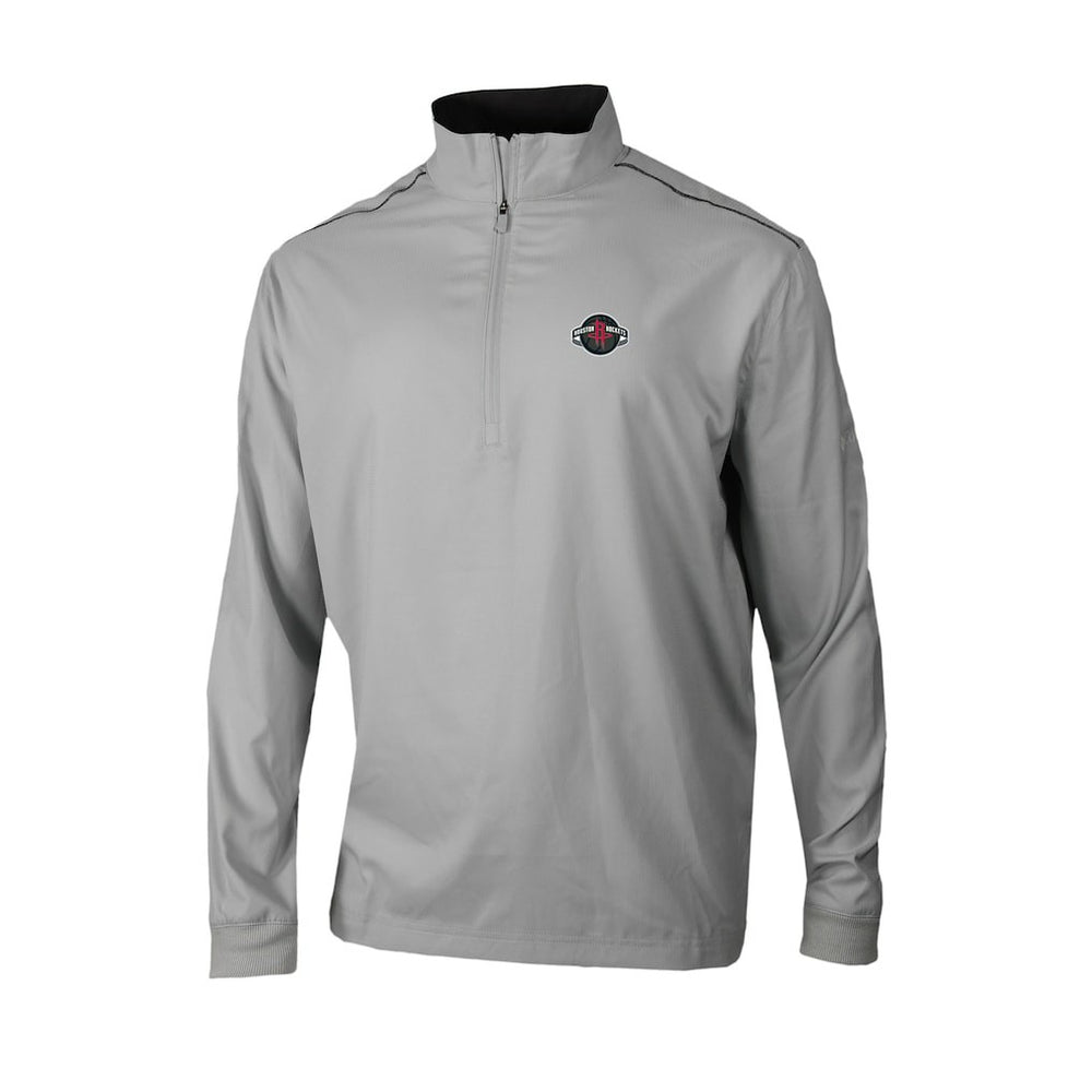 Houston Rockets Omni-Wick Bogey's Paradise Quarter-Zip Top Gray - NBA