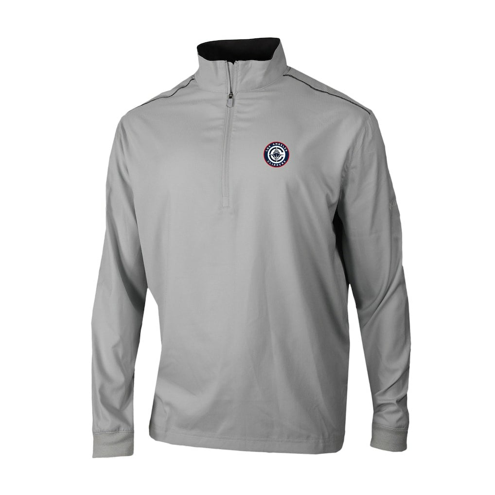 LA Clippers Omni-Wick Bogey's Paradise Quarter-Zip Top Gray - NBA