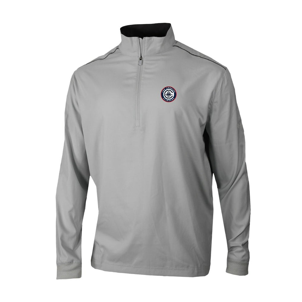 LA Clippers Omni-Wick Bogey's Paradise Quarter-Zip Top Gray - NBA
