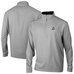 Los Angeles Lakers Omni-Wick Bogey's Paradise Quarter-Zip Top Gray - NBA