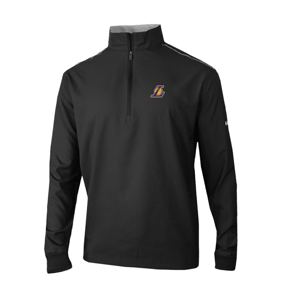 Los Angeles Lakers Omni-Wick Bogey's Paradise Quarter-Zip Top Black - NBA