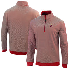 Miami Heat Omni-Wick Even Lie Quarter-Zip Top Red - NBA
