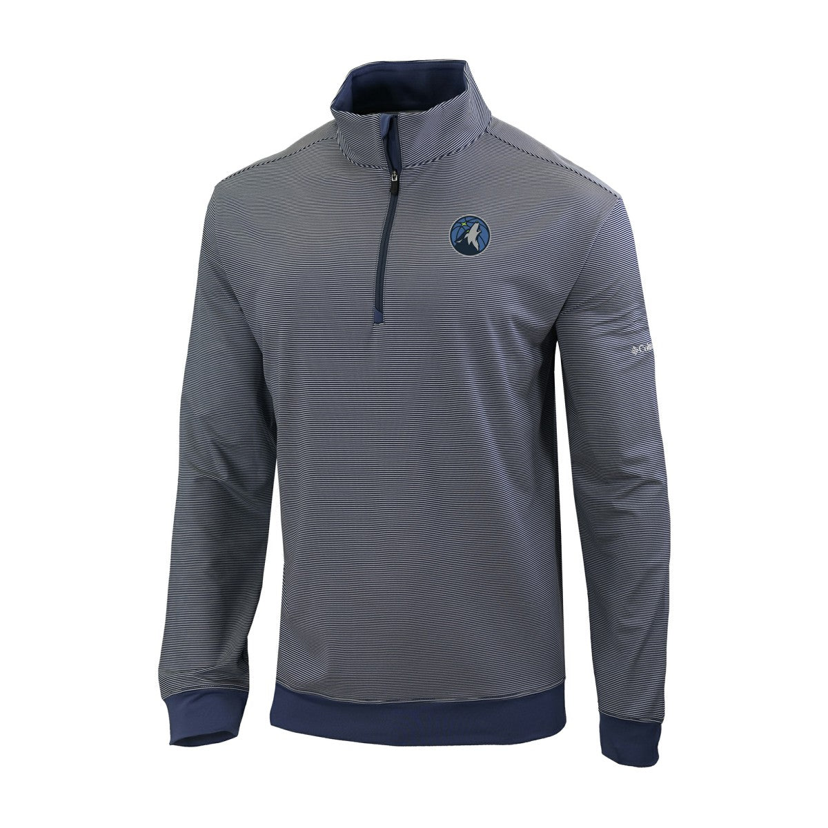 Minnesota Timberwolves Omni-Wick Even Lie Quarter-Zip Top Navy - NBA