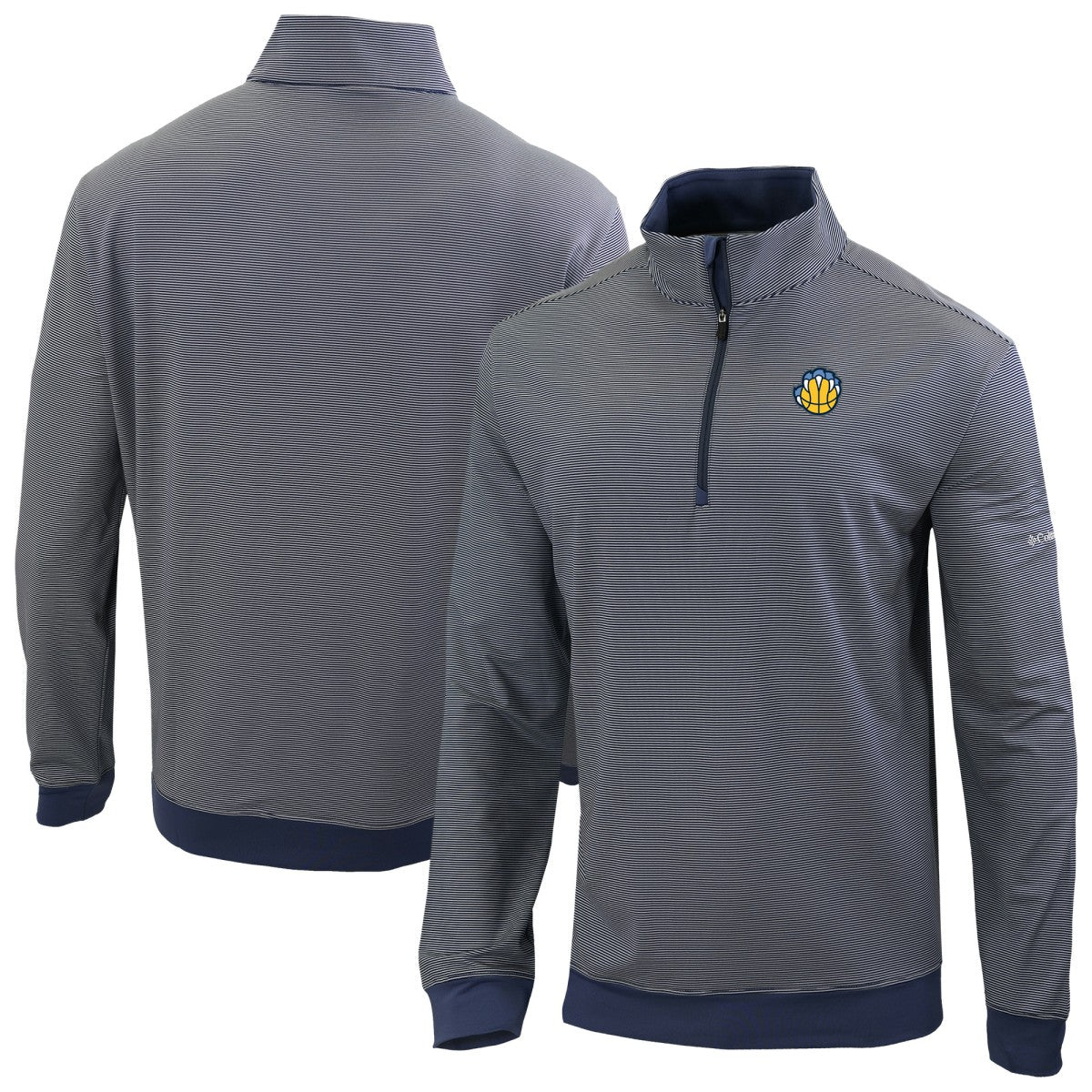 Memphis Grizzlies Omni-Wick Even Lie Quarter-Zip Top Navy - NBA