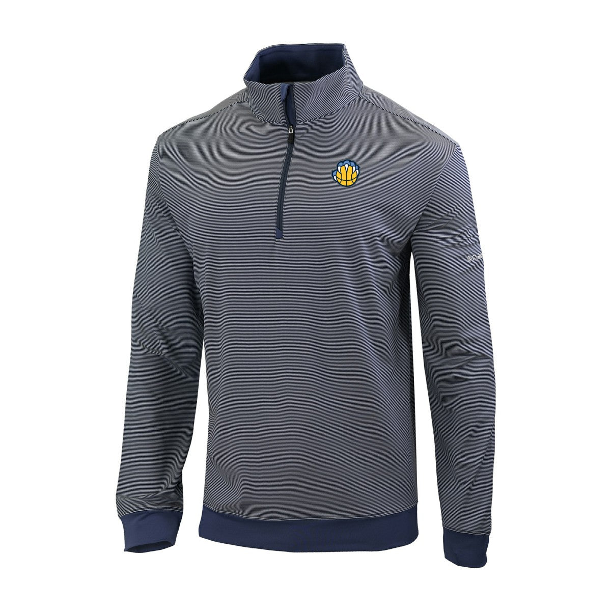 Memphis Grizzlies Omni-Wick Even Lie Quarter-Zip Top Navy - NBA