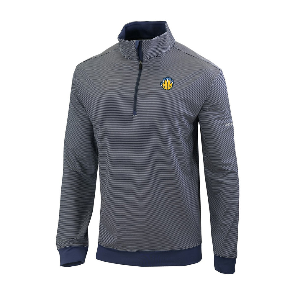 Memphis Grizzlies Omni-Wick Even Lie Quarter-Zip Top Navy - NBA