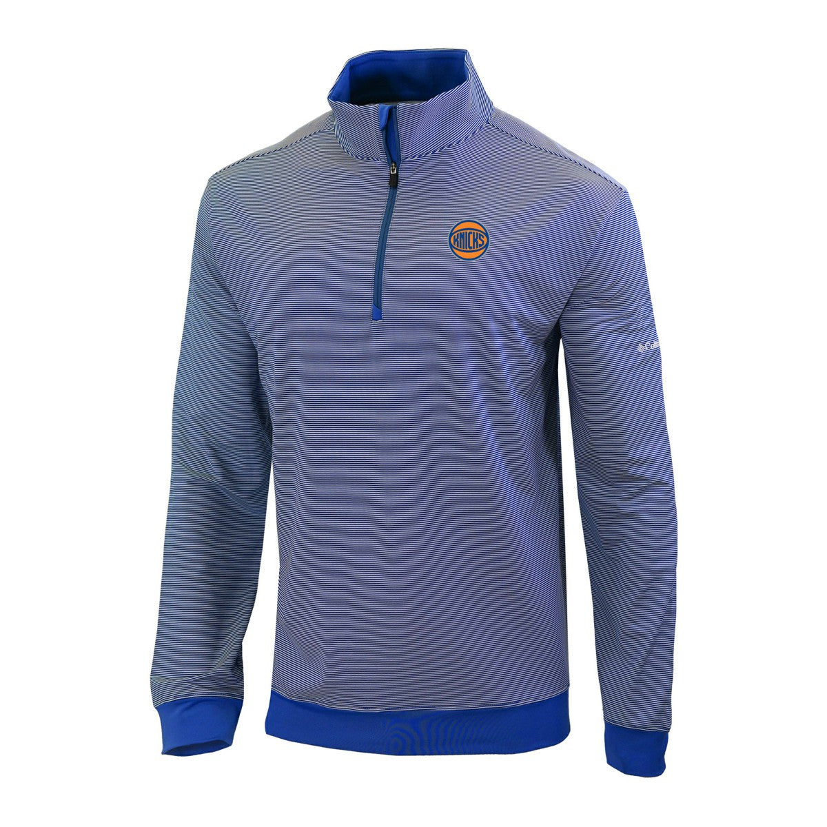 New York Knicks Omni-Wick Even Lie Quarter-Zip Top Blue - NBA