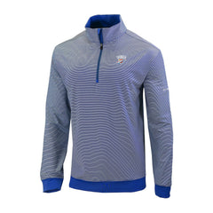 Oklahoma City Thunder Omni-Wick Even Lie Quarter-Zip Top Blue - NBA