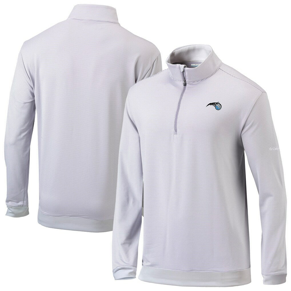Orlando Magic Omni-Wick Even Lie Quarter-Zip Top Gray/White - NBA