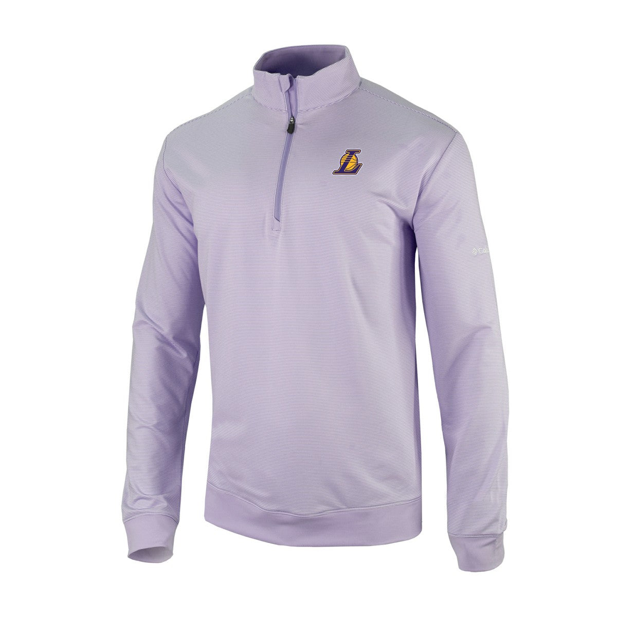 Los Angeles Lakers Omni-Wick Even Lie Quarter-Zip Top Purple - NBA