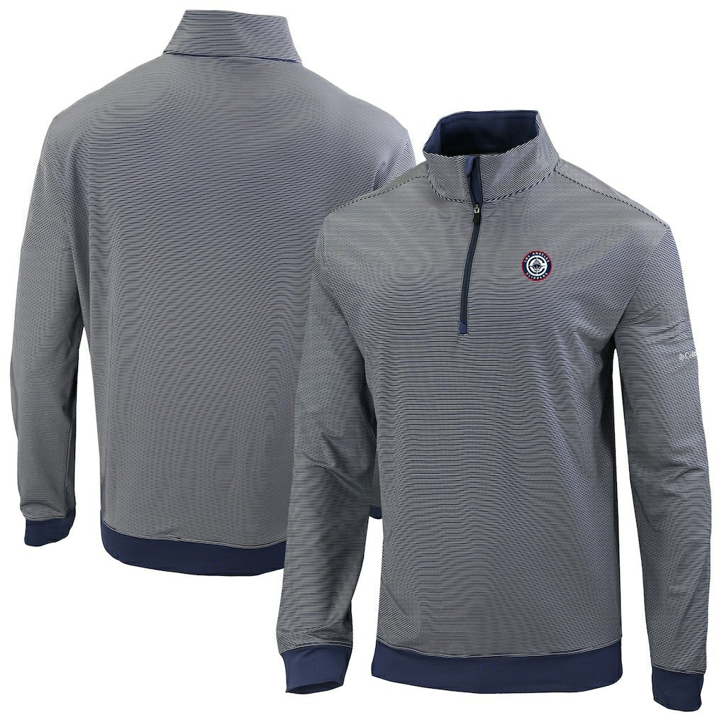 LA Clippers Omni-Wick Even Lie Quarter-Zip Top Navy - NBA