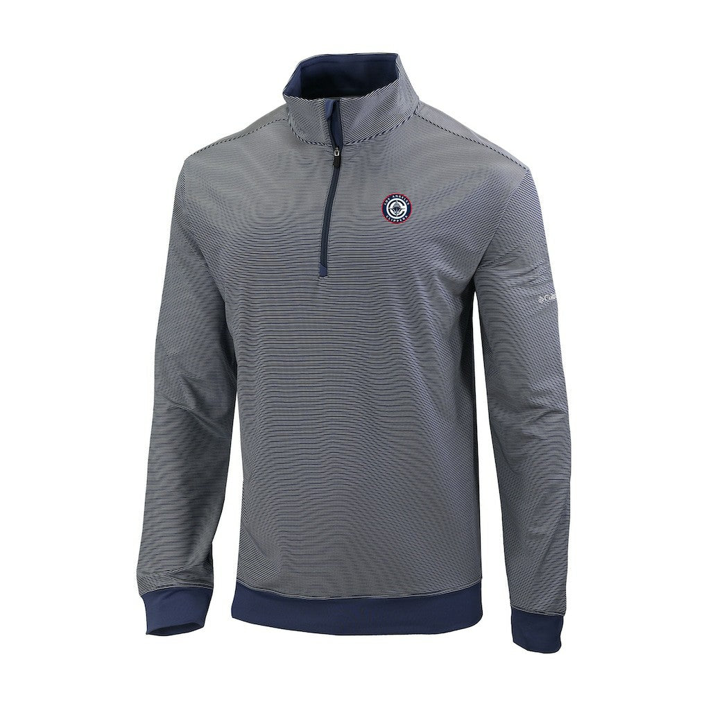 LA Clippers Omni-Wick Even Lie Quarter-Zip Top Navy - NBA