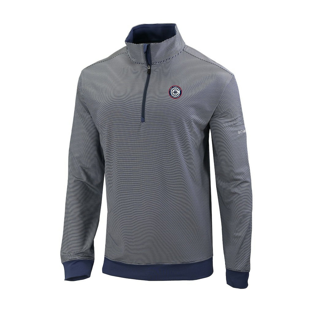 LA Clippers Omni-Wick Even Lie Quarter-Zip Top Navy - NBA