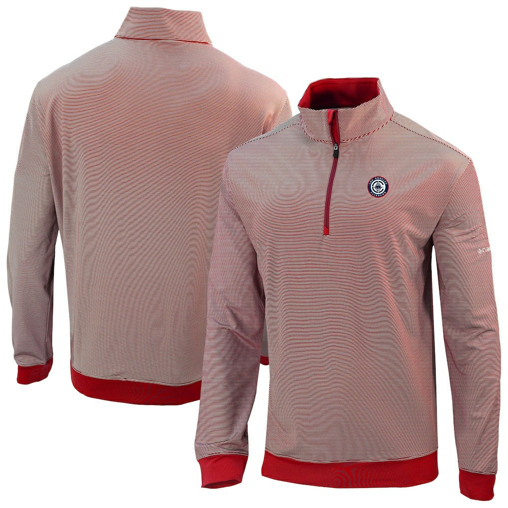 LA Clippers Omni-Wick Even Lie Quarter-Zip Top Red - NBA