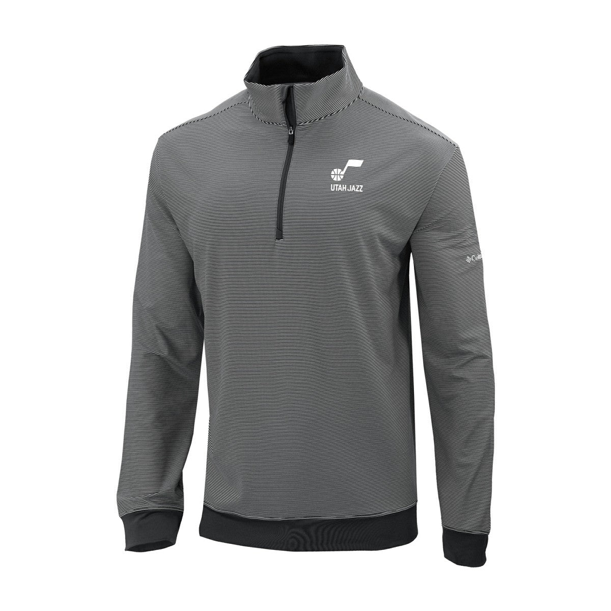 Utah Jazz Omni-Wick Even Lie Quarter-Zip Top Black - NBA