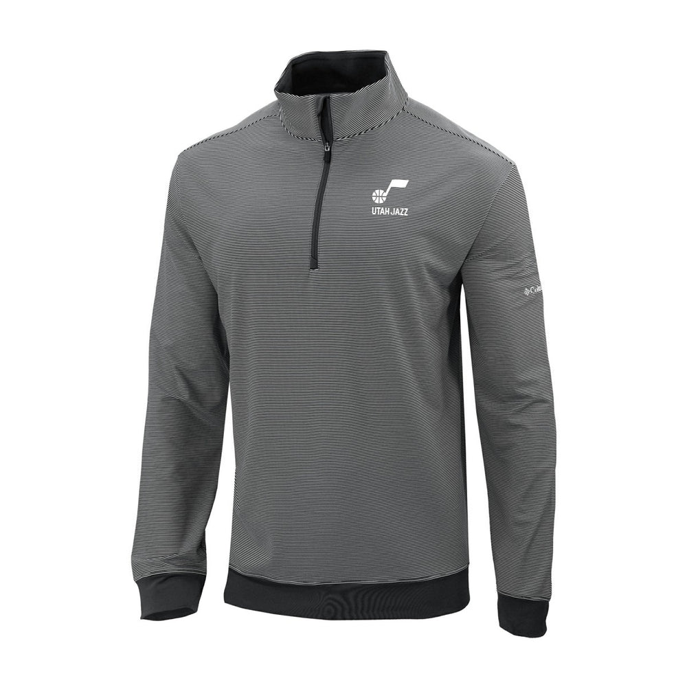 Utah Jazz Omni-Wick Even Lie Quarter-Zip Top Black - NBA