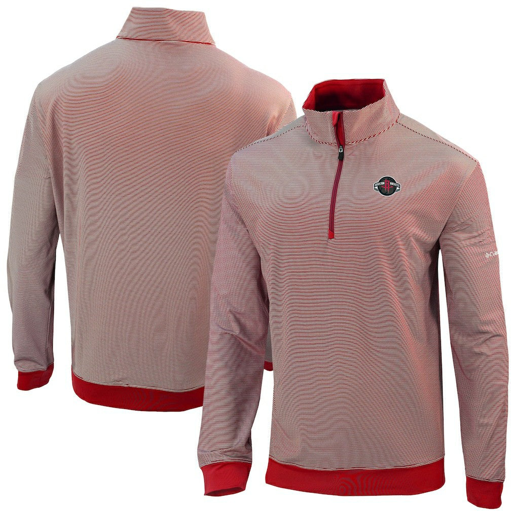 Houston Rockets Omni-Wick Even Lie Quarter-Zip Top Red - NBA