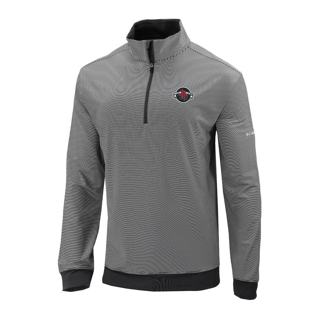 Houston Rockets Omni-Wick Even Lie Quarter-Zip Top Black - NBA