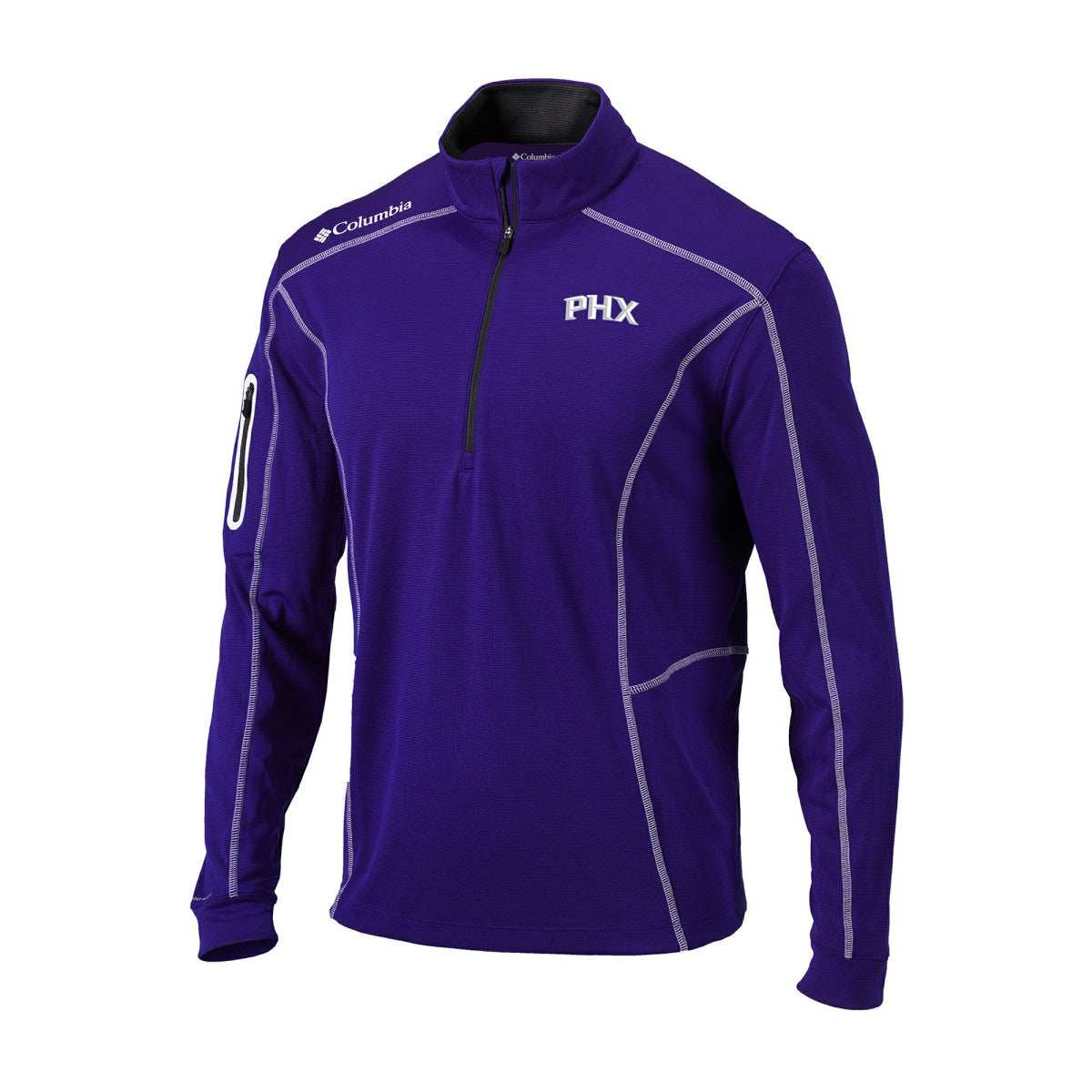 Phoenix Suns Omni-Wick Shotgun Quarter-Zip Jacket Purple - NBA