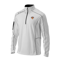 New York Knicks Omni-Wick Shotgun Quarter-Zip Jacket White - NBA