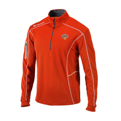 New York Knicks Omni-Wick Shotgun Quarter-Zip Jacket Orange - NBA