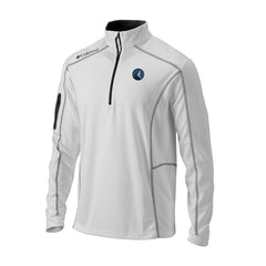 Minnesota Timberwolves Omni-Wick Shotgun Quarter-Zip Jacket White - NBA