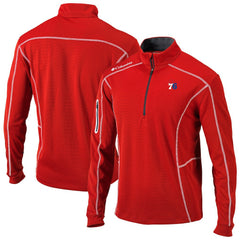 Philadelphia 76ers Omni-Wick Shotgun Quarter-Zip Jacket Red - NBA