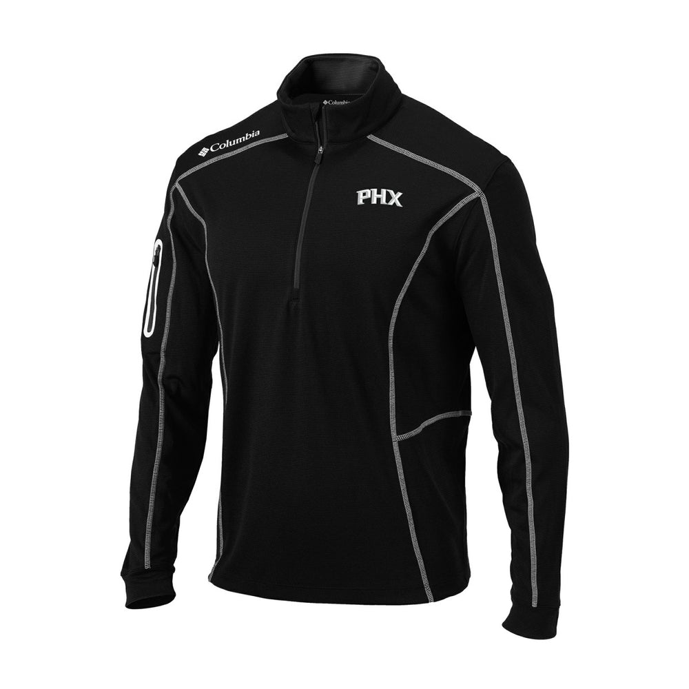 Phoenix Suns Omni-Wick Shotgun Quarter-Zip Jacket Black - NBA