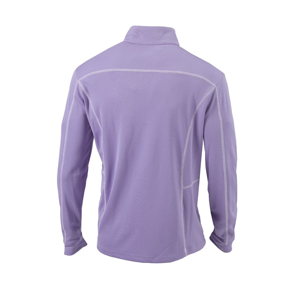 Los Angeles Lakers Omni-Wick Shotgun Quarter-Zip Jacket Purple - NBA