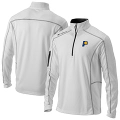 Indiana Pacers Omni-Wick Shotgun Quarter-Zip Jacket White - NBA