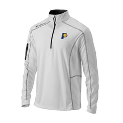 Indiana Pacers Omni-Wick Shotgun Quarter-Zip Jacket White - NBA