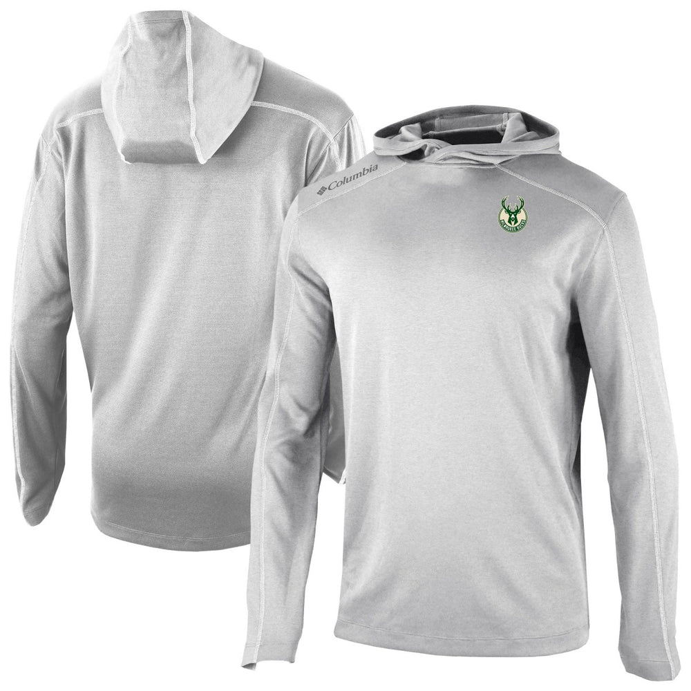 Milwaukee Bucks Omni-Wick Shotgun Pullover Hoodie Gray - NBA