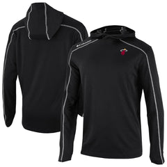 Miami Heat Omni-Wick Shotgun Pullover Hoodie Black - NBA