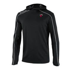 Miami Heat Omni-Wick Shotgun Pullover Hoodie Black - NBA