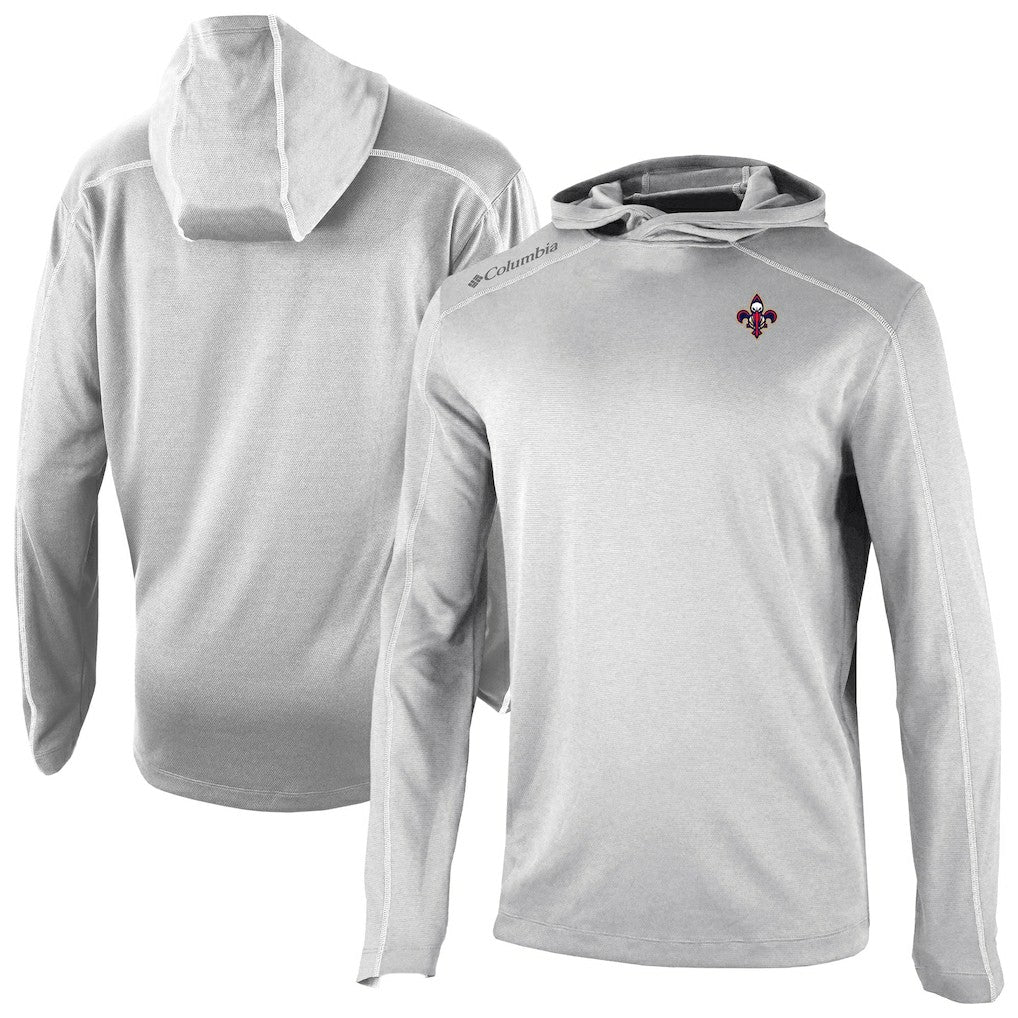 New Orleans Pelicans Omni-Wick Shotgun Pullover Hoodie Gray - NBA