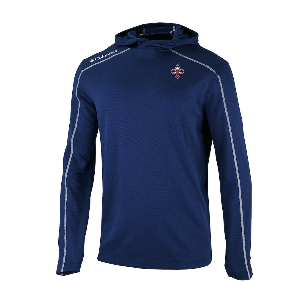 New Orleans Pelicans Omni-Wick Shotgun Pullover Hoodie Navy - NBA