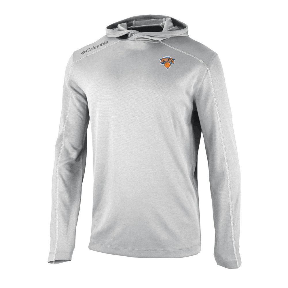 New York Knicks Omni-Wick Shotgun Pullover Hoodie Gray - NBA