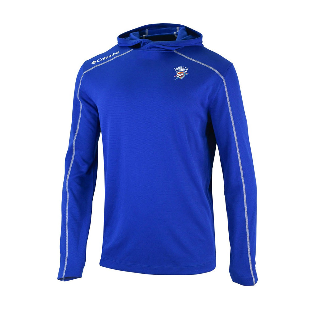 Oklahoma City Thunder Omni-Wick Shotgun Pullover Hoodie Blue - NBA