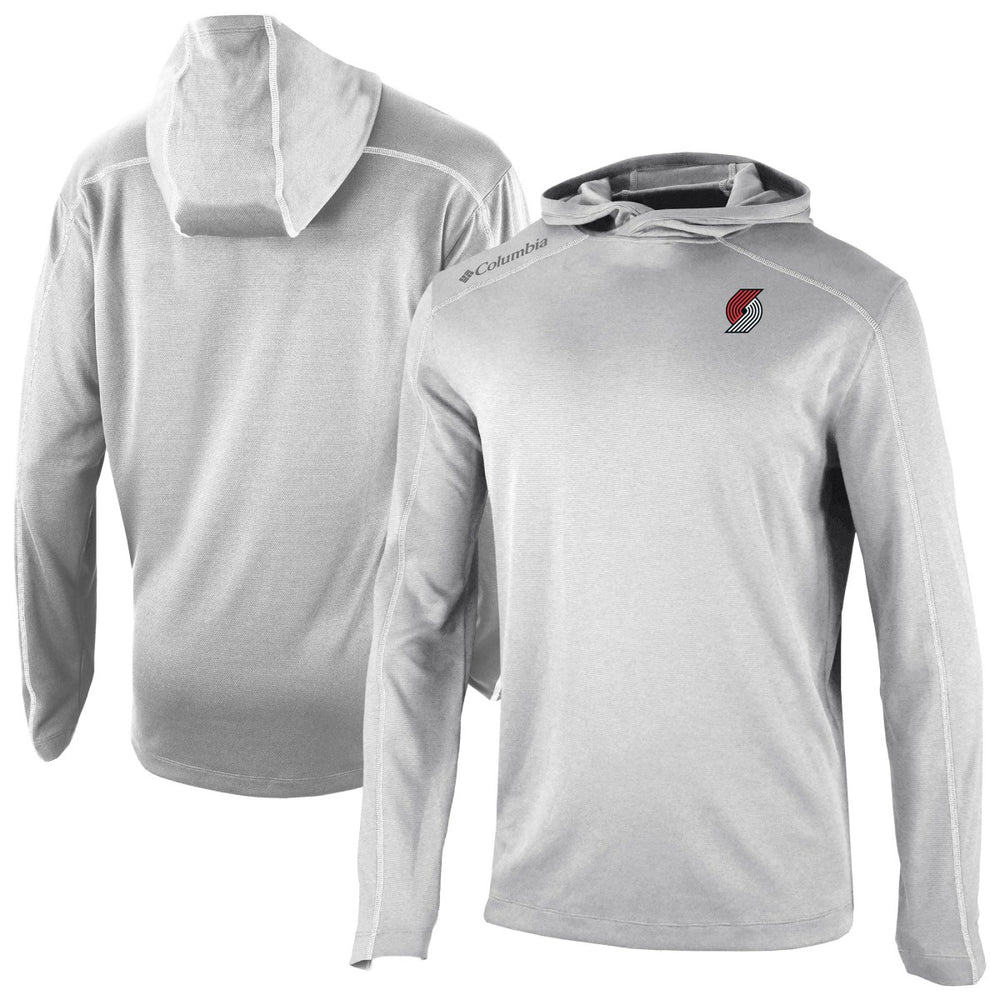 Portland Trail Blazers Omni-Wick Shotgun Pullover Hoodie Gray - NBA