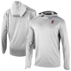Portland Trail Blazers Omni-Wick Shotgun Pullover Hoodie Gray - NBA