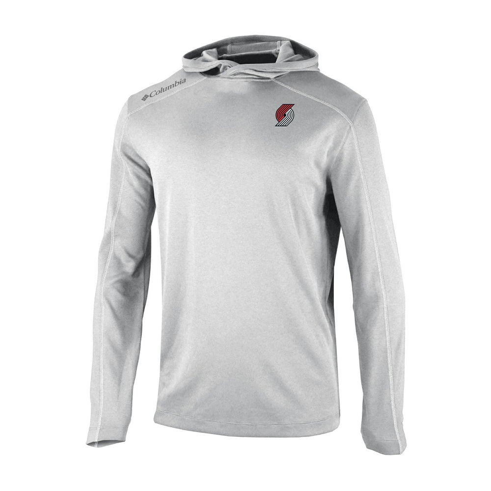 Portland Trail Blazers Omni-Wick Shotgun Pullover Hoodie Gray - NBA
