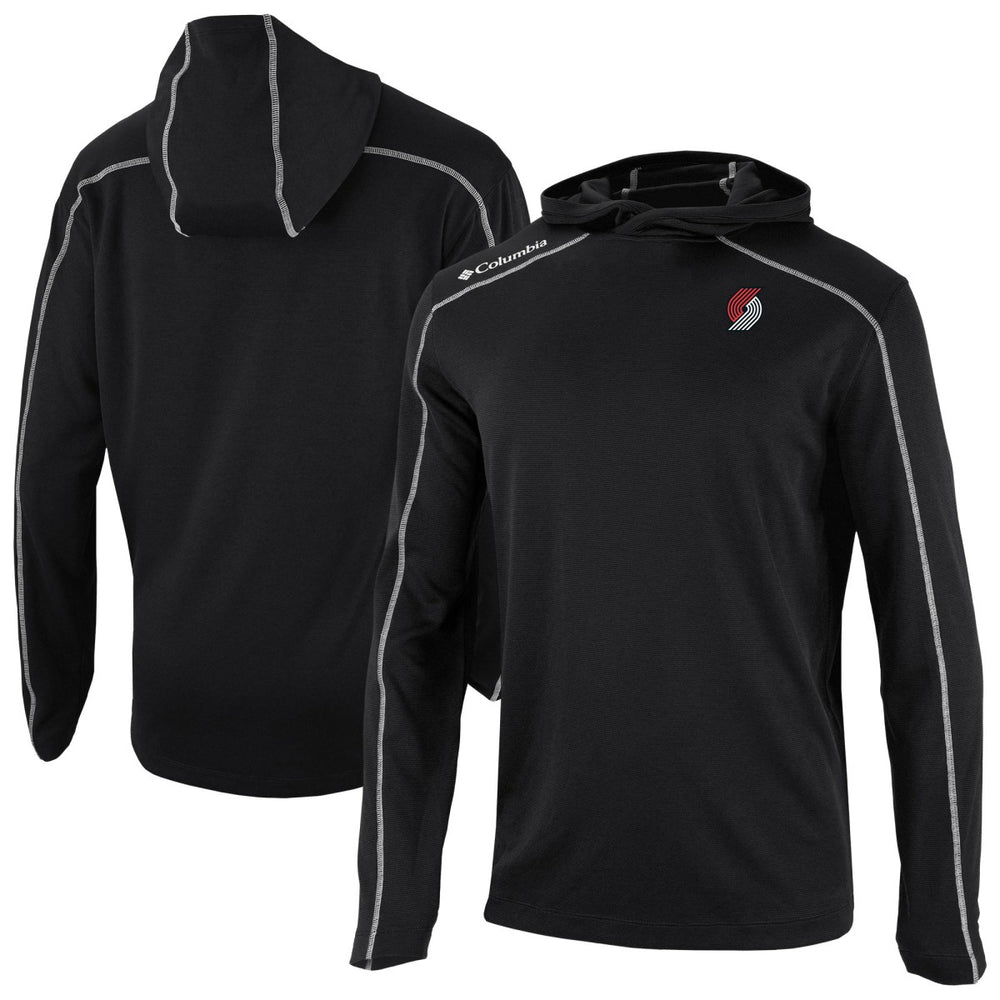 Portland Trail Blazers Omni-Wick Shotgun Pullover Hoodie Black - NBA