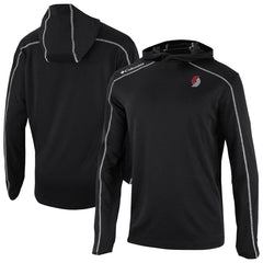 Portland Trail Blazers Omni-Wick Shotgun Pullover Hoodie Black - NBA